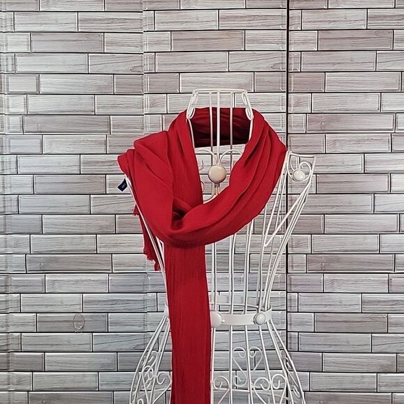 Apt 9 apple red rayon scarf or wrap One Size - Picture 8 of 10